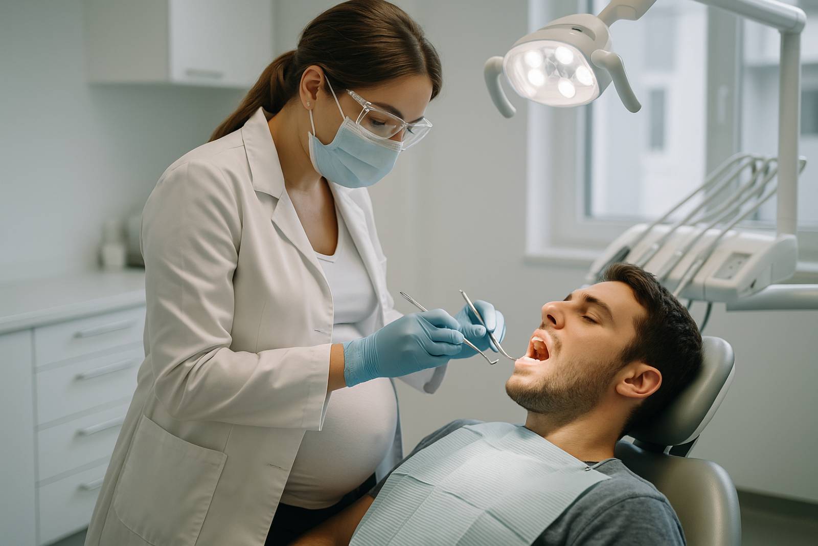 Prévoyance pour congé maternité d'un chirurgien dentiste Lille Hauts de France