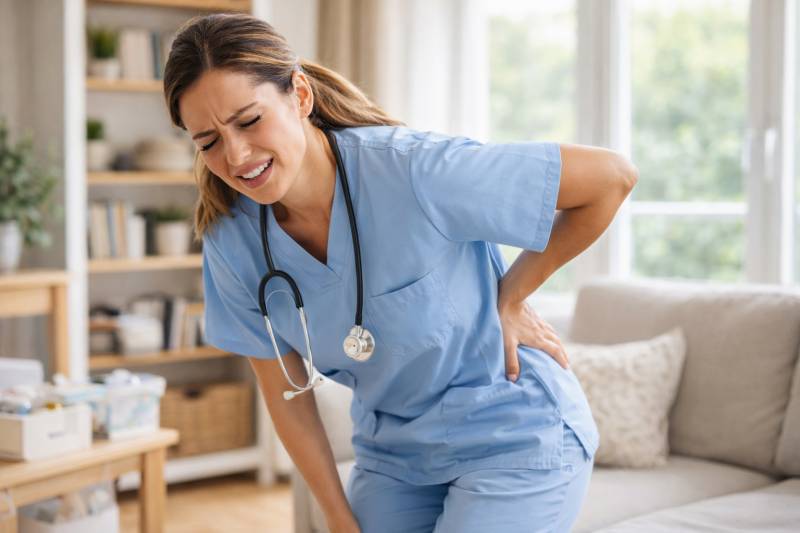 Etre couverte pour le dos par une prévoyance pour infirmière libérale