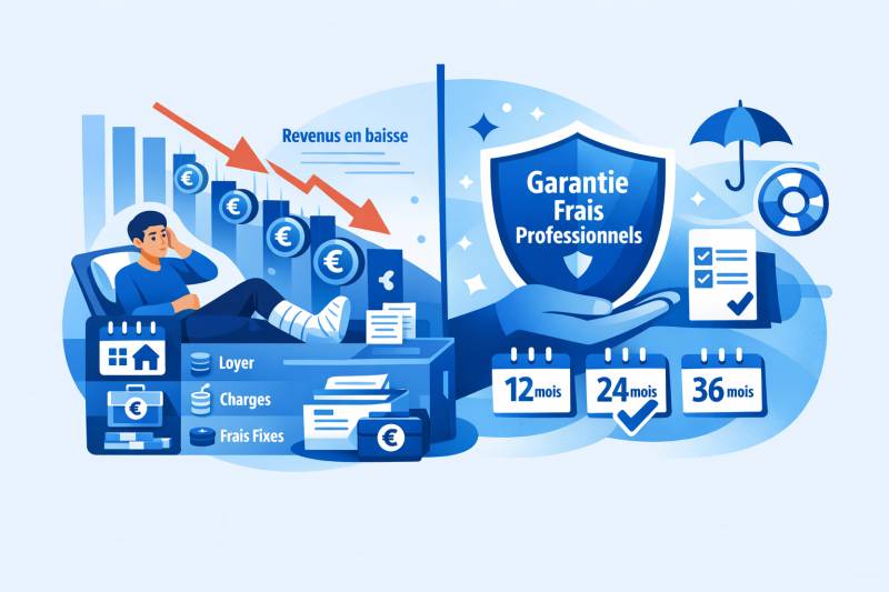 Garantie d'une prévoyance pour couvrir les frais professionnels