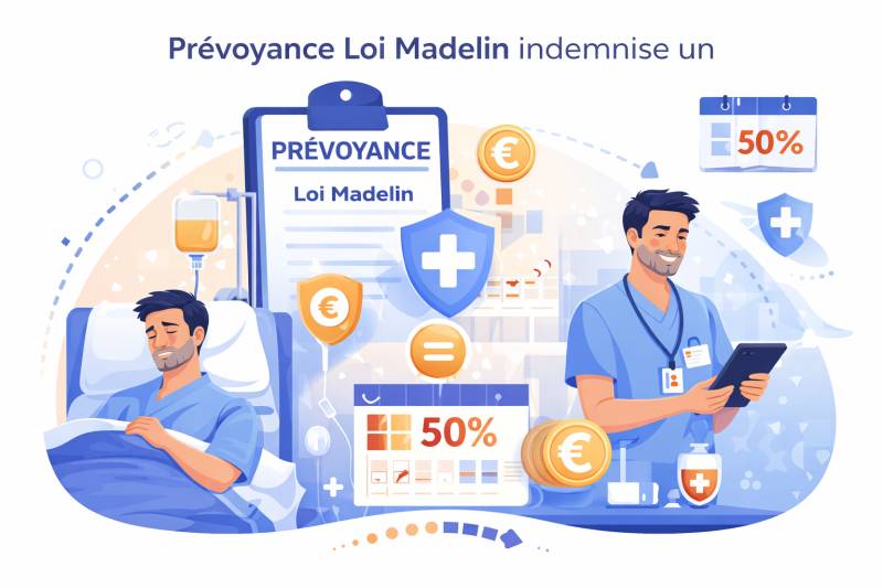 Garantie pour couvrir un arrêt de travail partiel 