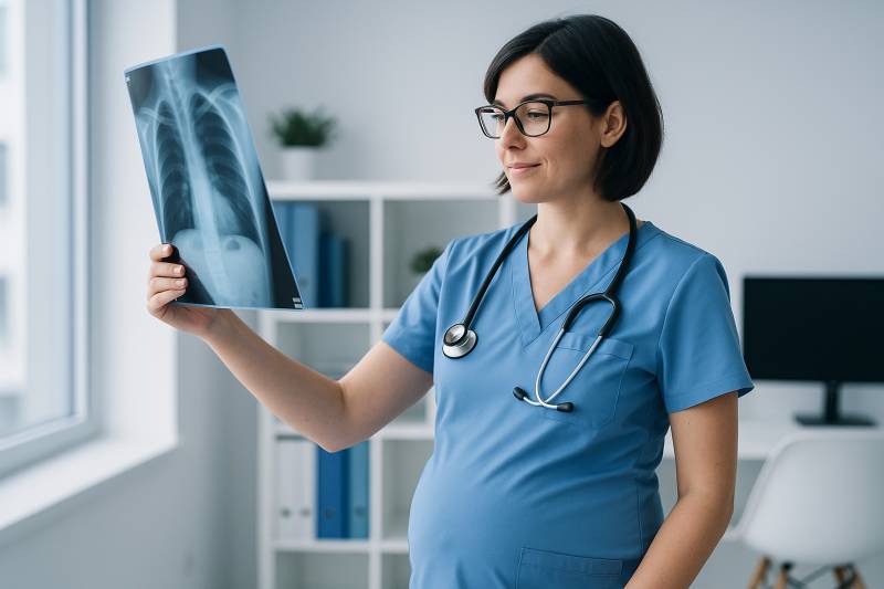 Prévoyance adaptée à une radiologue libérale enceinte